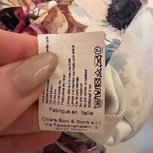 ⭐️HOST PICK! 😮NWT - Chiara Boni La Petite Robe Floral Off-Shoulder Mini - 2 - Picture 13 of 14
